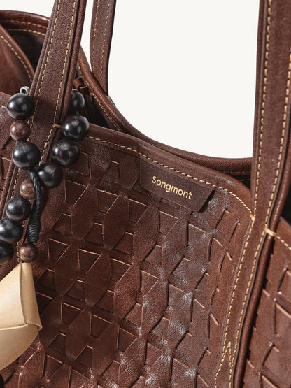 Small Lattice Tote