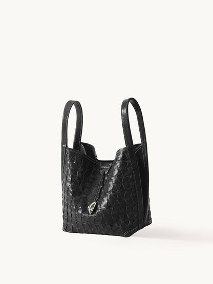 Lattice Bucket Bag