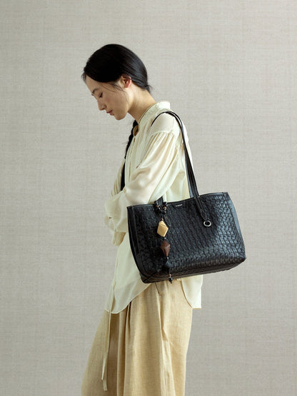 Small Lattice Tote